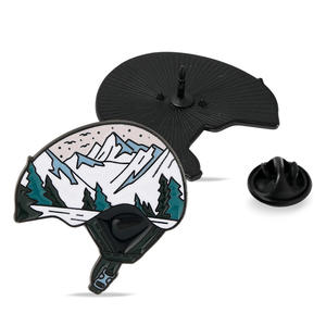 定制服务冰球装备软珐琅别针棒头盔滑板徽章运动队球迷礼品俱乐部商品纪念品促销 - Product Image 2