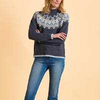 Großhandelslieferant Damen Alpaka-Wolle Rippstrick Klassische Strickjacke Pullover Strickwaren Jacke Oberbekleidung Herbst Winter