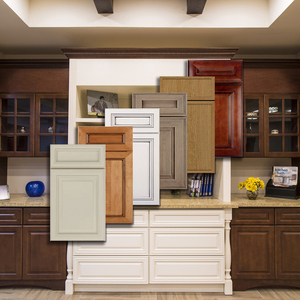 Directo de fábrica estándar de EE. UU., muebles de diseño personalizado, juegos de gabinetes de cocina de madera maciza modernos de gama alta de lujo hechos en Vietnam - Product Image 5