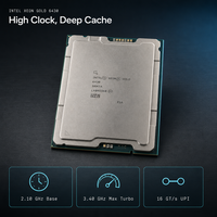 Serveur de travail en rack 2U à double processeur 6430 SRM7A, serveur de machine learning