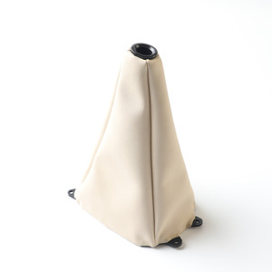 ฝาครอบกันฝุ่นคันเกียร์รถยนต์ FUXIN สีเบจ ทำจากพลาสติก PU รุ่น 83141-SEL-T00ZA สำหรับรถยนต์ฮอนด้า ซิตี้ ฟิต ปี 2003-2008 - Product Image 1