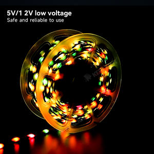 Versatile WS2815 Addressable LED Strip Lights White IP67 Rated Point Lights for Garden Party &amp; Festival Seasonal Decorations - Product Image 4