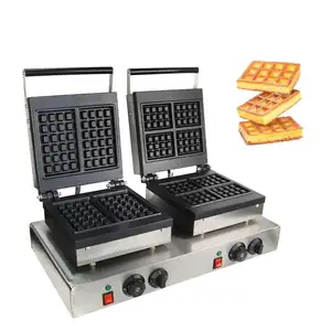 Commercial Electric Multi-Style Waffle Baker Machine Breakfast Waffle Equipment from Manufacturer