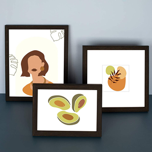4x6, 6x8, 8x10 <strong>Picture</strong> <strong>Frames</strong> in Stock Classical <strong>Rustic</strong> Wood Photo <strong>Frame</strong> for Table Top and Wall Mounting Display - Product Image 2