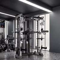 Équipement de fitness commercial léger et pour la maison, machine Smith 3D, station multifonction, rack de squat semi-professionnel tout-en-un