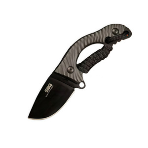 Cuchillo Recto de Supervivencia para Exteriores - Survivors Edge, Hoja de Acero Inoxidable con Punta Caída, Mango de Nylon - Product Image 5