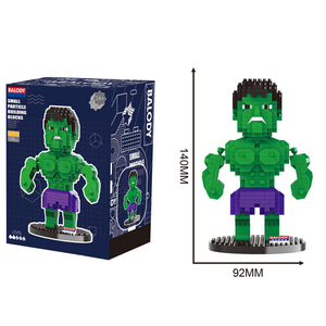 Balody – jouets de Collection 3D pour enfants, modèle Spider Man, blocs de construction Micro, Super héros, Mini briques, figurines pour enfants, Offre Spéciale - Product Image 4