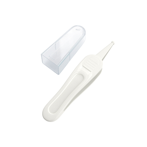 Pinzas para el cuidado <span class=keywords><strong>nasal</strong></span> del bebé, limpiador de oídos, nariz y ombligo con punta redonda de plástico - Product Image 1
