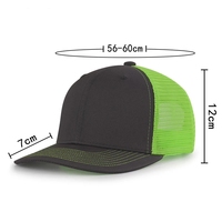 Gorras Trucker JX Richardson 112, Personalizadas con Logotipo de Goma PVC, 5 Paneles, Impermeables, Gorras de Golf de Secado Rápido, Gorra de Béisbol Deportiva