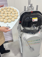 Diviseuse-rondeuse de pâte semi-automatique, machine commerciale de segmentation de pâte, machine à boulettes de pâte pour boulangerie