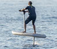 Planche de surf électrique gonflable Efoil avec hydrofoil, cadre moteur en fibre de carbone et hélice