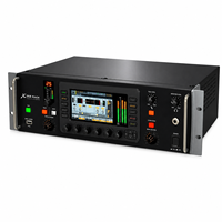 Système de mixage numérique 32 canaux à montage en rack avec processeur de son intégré et télécommande pour le renforcement sonore professionnel des événements