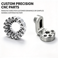 Kit de support en L et de disque à trous radiaux en aluminium billette usiné CNC pour boîtier électronique