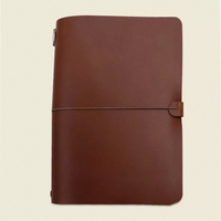 Vintage PU-Leder Reise-Notizbuch Handgefertigtes Reisejournal für Tagebuch und Notizen Als Geschenk Geeignet