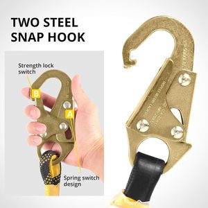 Longe <span class=keywords><strong>de</strong></span> sécurité réglable Lip-Line Rescue Vest <span class=keywords><strong>Harnais</strong></span> <span class=keywords><strong>de</strong></span> protection contre les chutes pour le travail à la corde-Casco <span class=keywords><strong>De</strong></span> Seguridad - Product Image 4