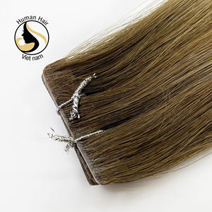 2020, proveedor de fábrica, virgen, 100%, trama de piel humana, invisible, doble cara, extensión de cabello de cinta rusa - Product Image 5