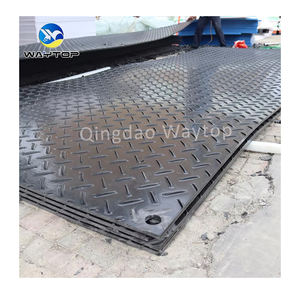 4x8 HDPE 트랙 도로 바닥 중장비 진흙 바닥 보호 매트 용 임시 접지 매트 - Product Image 5
