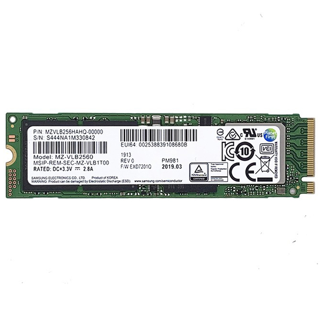 Sam SK PM951 PM961 BC511 SN730 PM981A P2 7600P PM991 PM981A PM991A PM9B1 PM9A1 128G 256G 512G 1T 2T 500G Pcie M2 SSD