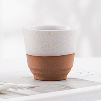 Vente directe d'usine, tasse à thé en céramique japonaise, tasse à thé en terre cuite, tasse à café arabe