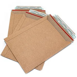 Wholesale Custom Do Not Bend Pink 310 220 25 Depth Photo Packaging Paperboard Cardboard Mailer Envelope