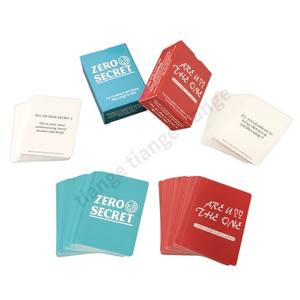 OEM無料サンプル大人のカップル会話ゲームトランプ - Product Image 4