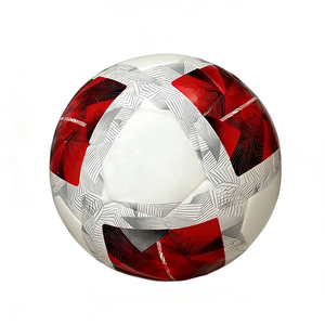 Balón de Fútbol de Cuero con Logotipo Personalizado, Termosellado, Cosido a Máquina, de PVC, Tamaño <span class=keywords><strong>5</strong></span>/4, Antideslizante, Impermeable, Duradero, para Todo Tipo de <span class=keywords><strong>Cancha</strong></span> - Product Image 3
