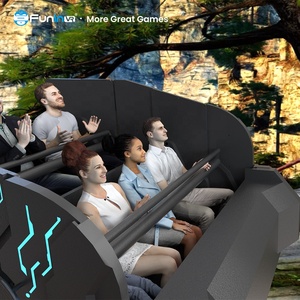 Centre de divertissement Dinosaure, cinéma 360° rotatif, réalité virtuelle, cinéma VR 5D 7D 9D 12D 360 °   Simulateur de cinéma - Product Image 2