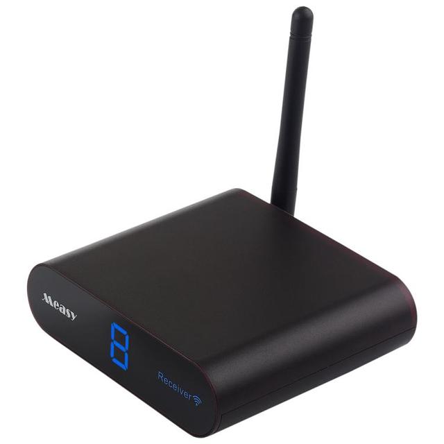 Cheap Price Measy AV220 2.4GHz Wireless Audio Video Transmitter and Receiver Distance 200m Digital TV Set Top Box Transmitter