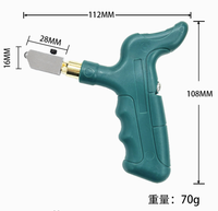 Outil de découpe de carrelage intégré durable avec lame à rouleau manuelle remplie d'huile pour un travail de précision