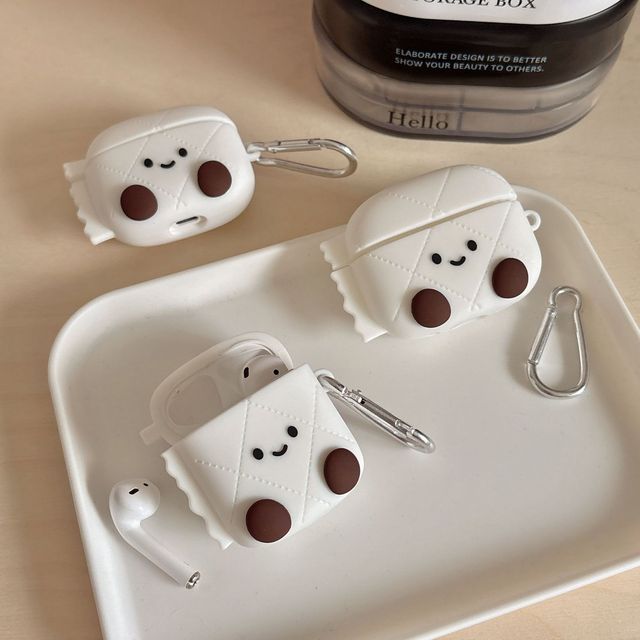 Cute Tissue Cartoon Silicone Earphone Case for Airpods 1 2 3 4 Pro 2