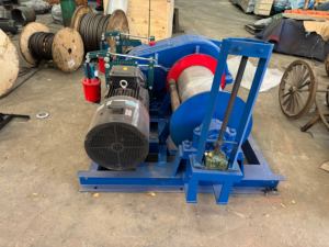 Winch & <span class=keywords><strong>Hoist</strong></span> Listrik JK10T Kecepatan Tinggi <span class=keywords><strong>10</strong></span> <span class=keywords><strong>Ton</strong></span> dengan Kawat Baja & Rem Ganda untuk Penggunaan Kapal - Product Image 4