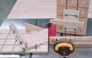 Kit de fraises pour toupie <span class=keywords><strong>DEM</strong></span> Dovetail Clamp <span class=keywords><strong>Pro</strong></span> pour systèmes de rails de travail du bois, outils de fraisage, acier inoxydable, tige de 1/2 pouce, 14 degrés - Product Image 3