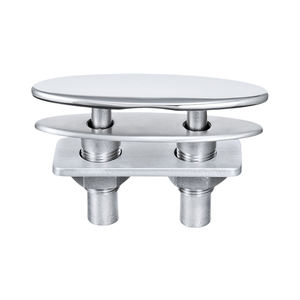 Calidad Premium Anti-Rattle Design Acero inoxidable 316 7-15/16 "202mm Pull Up Boat Flat Cleat - Product Image 1