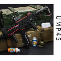 UMP45 pistolet briques assemblage blocs de construction pistolet militaire WW2 arme jeu modèle pistolet série briques de construction Kit Moc jouet pour garçon