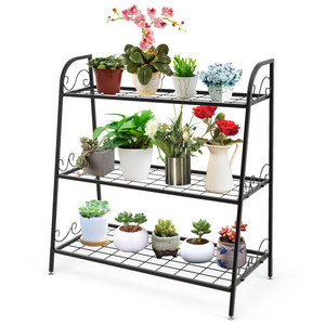 Home Furniture Metal <b>Shoe</b> <b>Rack</b> Display Stand Organizer for <b>Shoes</b> and Plants Elegant Organizer Solution - Product Image 3
