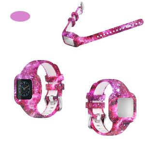 Bracelet de montre en Silicone souple imprimé pour <span class=keywords><strong>Garmin</strong></span> JR 3 sangles enfants Bracelet bracelet pour <span class=keywords><strong>Garmin</strong></span> JR3 remplacement Smartwatch bande - Product Image 2