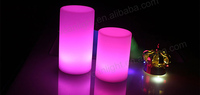 Lumière LED RVB moderne décoration veilleuse support lampes carrées intérieur pour table de nuit