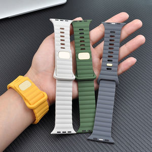 Nouvelle montre intelligente avec <span class=keywords><strong>bracelet</strong></span> en silicone compatible avec le <span class=keywords><strong>bracelet</strong></span> <span class=keywords><strong>Apple</strong></span> <span class=keywords><strong>Watch</strong></span> pour IWatch Series 8 Ultra, <span class=keywords><strong>bracelet</strong></span> pour IWatch 45 mm 49 mm - Product Image 2