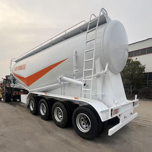 Vente directe usine LUYI – Silos à poudre en acier de 40 mètres cubes pour véhicules, réservoirs de stockage de ciment en vrac et de cendres volantes, personnalisables, 30000 kg - Product Image 5