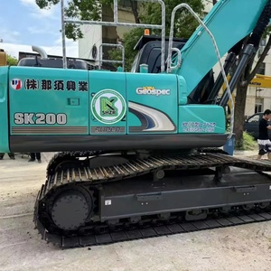 À vendre : Excavatrice sur chenilles Kobelco SK200 d'occasion – Offre spéciale sur machines japonaises d'occasion Kobelco SK200, 60, 75, 130, 135, 140, 210, 350 - Product Image 1