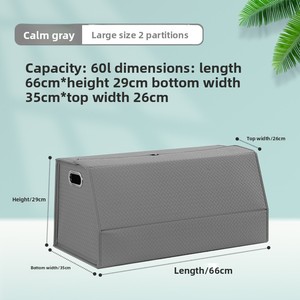 Boîte de rangement multifonctionnelle pliable pour coffre de voiture et intérieur de véhicule avec organisateur pour voitures - Product Image 3