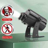 Projecteur de logo Gobo LED personnalisé pour la construction industrielle, publicité extérieure, projection murale, indice de protection IP65, alliage d'aluminium