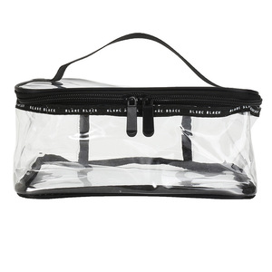 Transparent Waterproof <b>Toiletry</b> <b>Bag</b> <b>Large</b> Size 23x17x10cm Multipurpose Travel Cosmetic Storage PVC Makeup <b>Bag</b> - Product Image 3
