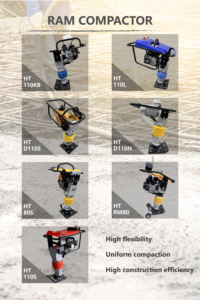 Compactador de Tierra Portátil con Motor de Gasolina, Tipo Wacker, Versátil para Construcción de Carreteras, Precio de Fábrica - Product Image 5