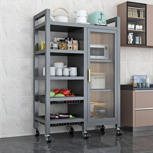 Armadio Metallico Multilivello Personalizzabile, Scaffale per Cucina in Acciaio al Carbonio - Product Image 3