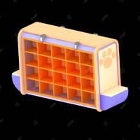 Meuble à chaussures pour enfants, casier de rangement en grille, décor patte mignon, organisateur de chaussures sécurisé aux coins arrondis pour aire de jeux intérieure et FEC