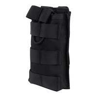 Sac tactique MOLLE personnalisé en usine de haute qualité pour talkie-walkie, système radio, pochette pour chargeur AR, accessoires de chasse