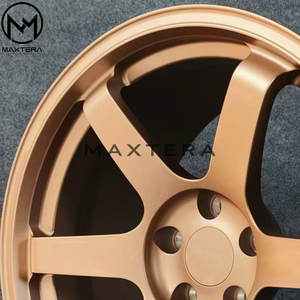 Rines de Aleación Maxtera Forged Custom <span class=keywords><strong>TE37</strong></span> SAGA SL PLUS Estilo JDM para Supra GR Yaris Civic Type R WRX STI Golf GTI BMW M3 M4 - Product Image 4