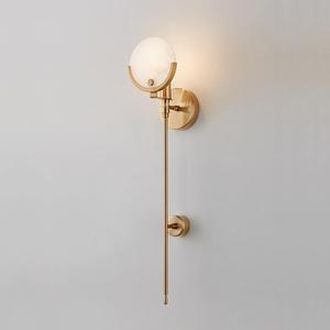 Nordic Minimalist Style All-Copper <b>Wall</b> Lamp for Bedroom Living Room Modern Luxury All-Copper <b>Bedside</b> <b>Wall</b> <b>Light</b> Creative <b>Wall</b> - Product Image 1