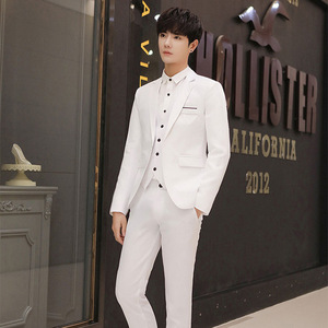 <span class=keywords><strong>Costume</strong></span> pour <span class=keywords><strong>homme</strong></span> en trois <span class=keywords><strong>pièces</strong></span>, respirant, <span class=keywords><strong>sur</strong></span> <span class=keywords><strong>mesure</strong></span>, décontracté, formel, pour le printemps et l'automne, veste à bouton simple, blazer - Product Image 6